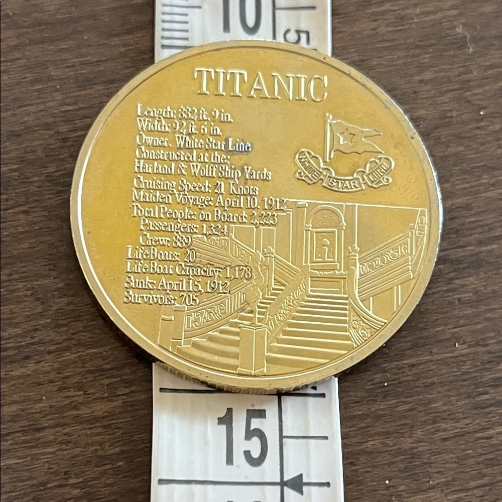 Titanic Commemorative Coin - Picture 5 of 5